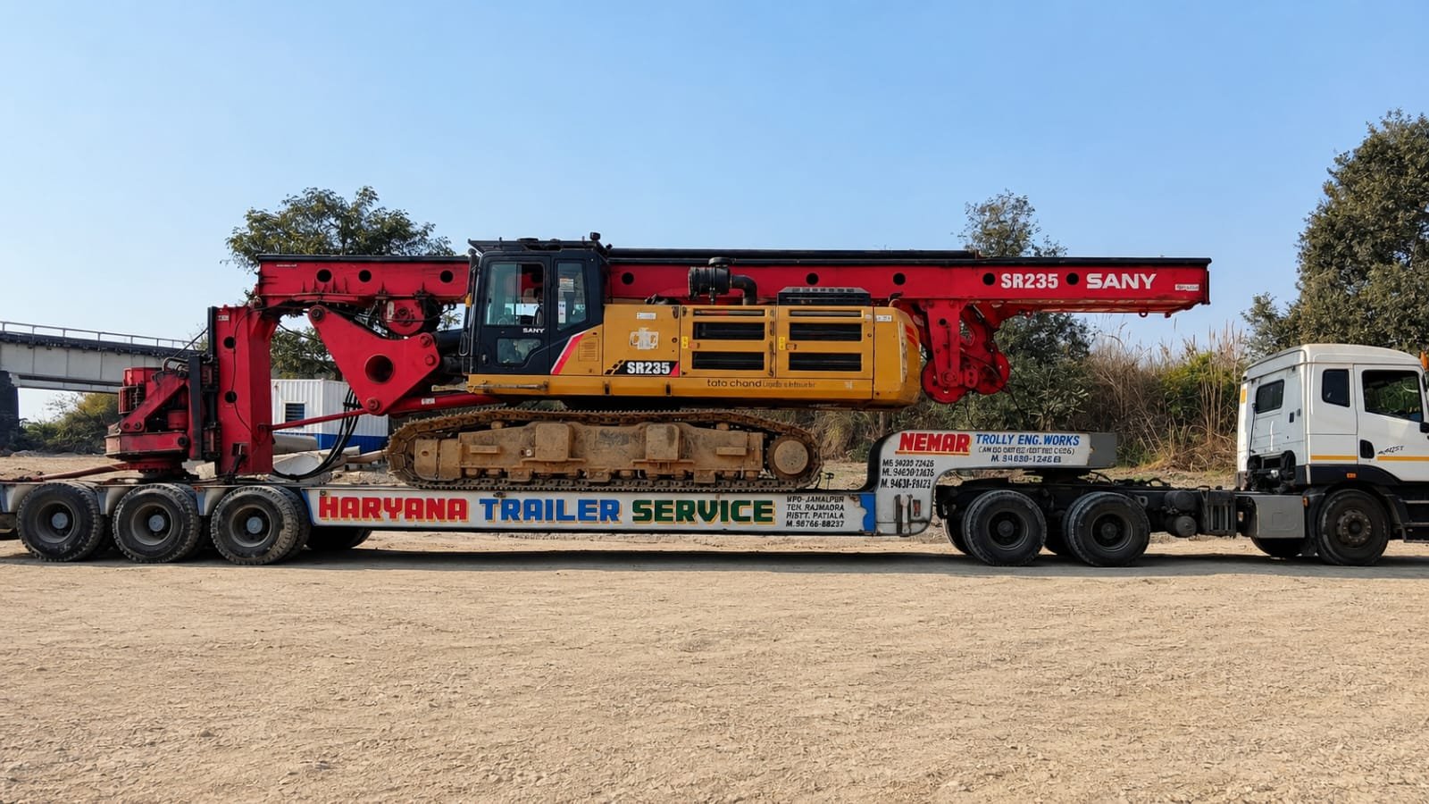 Heavy drilling rig transport
