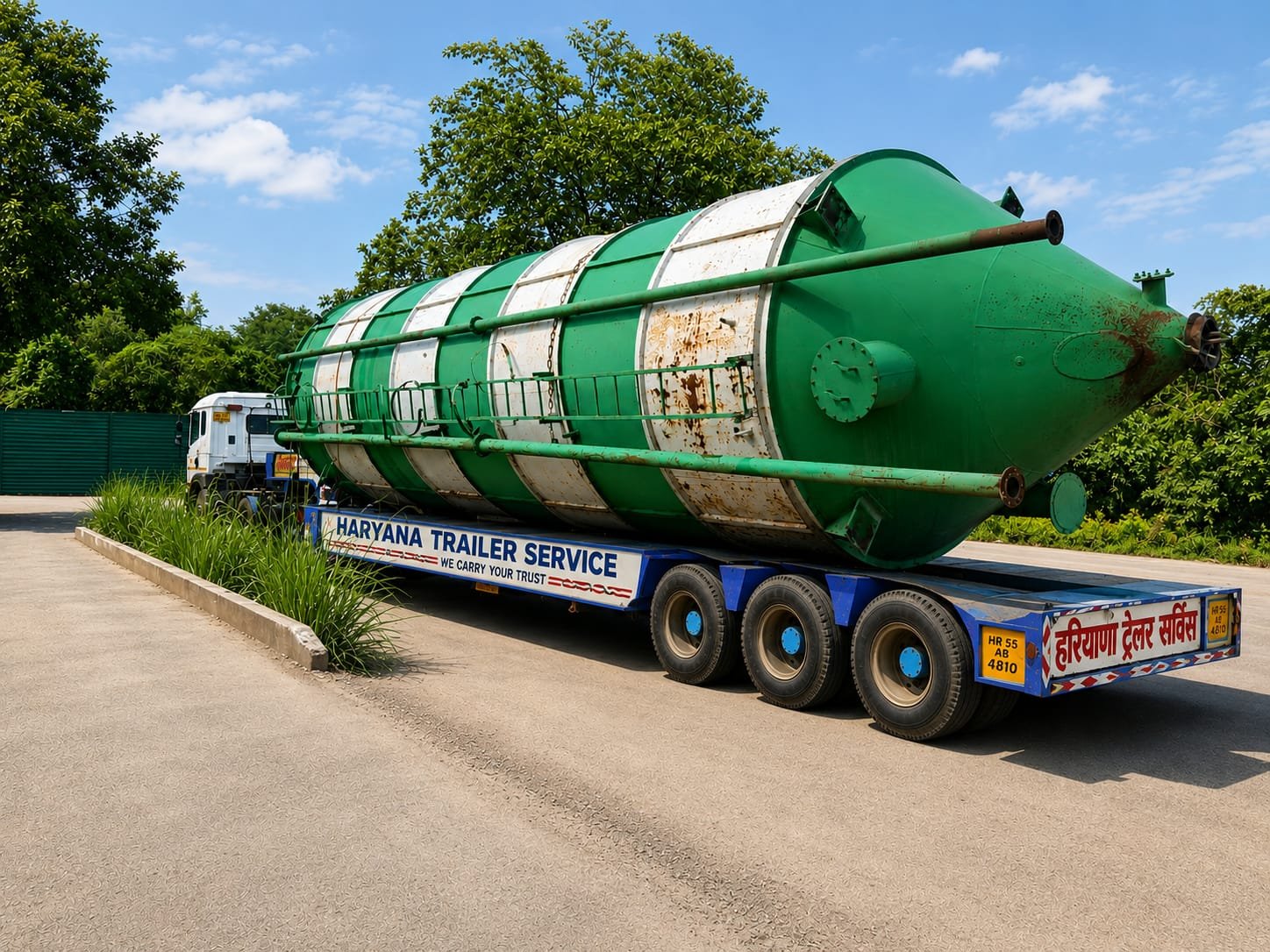 Haryana Trailer Service heavy equipment transport