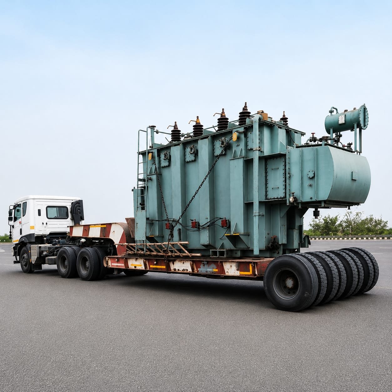Heavy equipment carrier