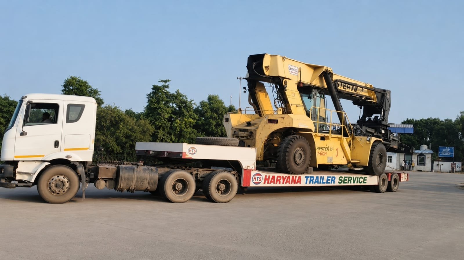 Low bed transport